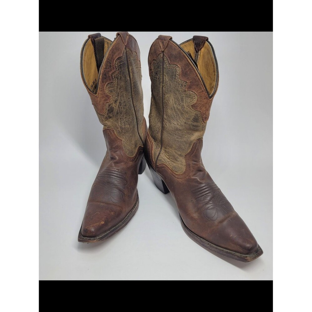 RARE! Authentic J.B. Dillon Women’s Western Boots – Genuine Goat Leather